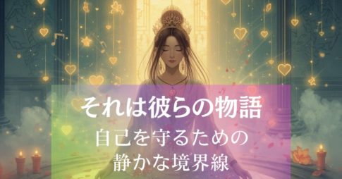 それは彼らの物語～自己を守るための静かな境界線 アイキャッチ画像