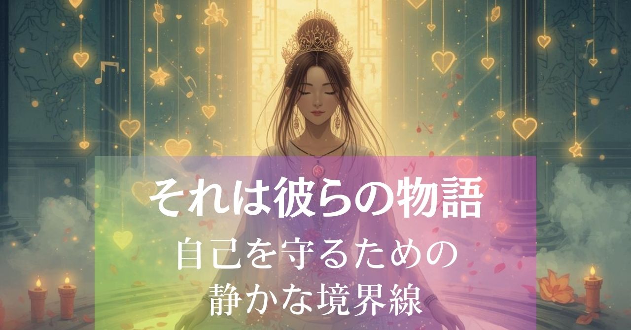 それは彼らの物語～自己を守るための静かな境界線 アイキャッチ画像